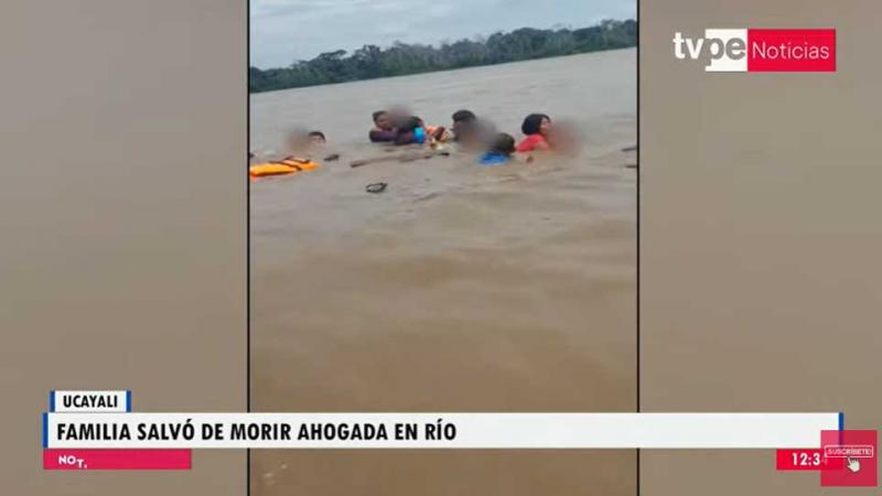 Loreto río Ucayali naufragio