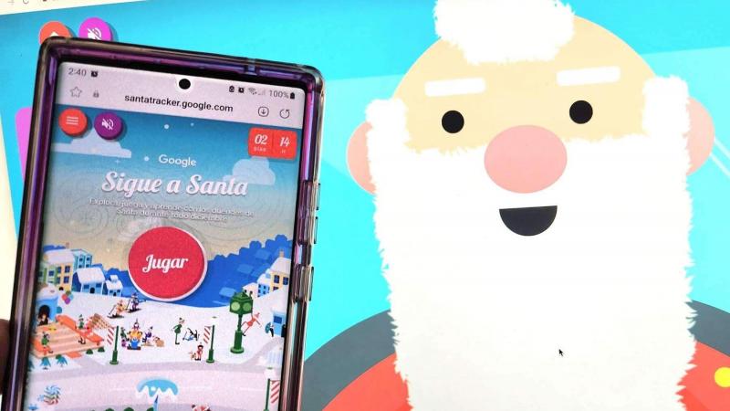 Navidad 25 de diciembre Papa Noel Google Tecnologia Santa Claus