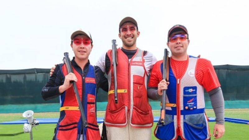 Nicolás Pacheco gana medalla de oro en Sudamericano de Tiro Lima 2024