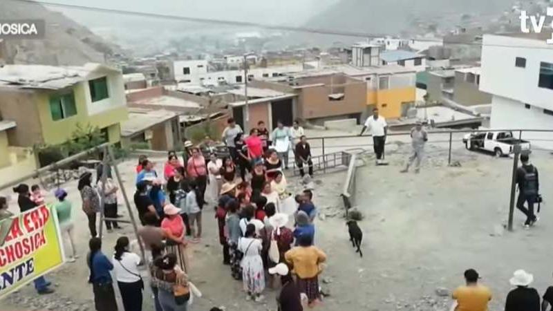 accidente en parque infantil Chosica 