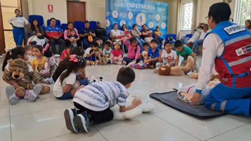 Minsa destaca la importancia del cuidado y los primeros auxilios en entornos escolares