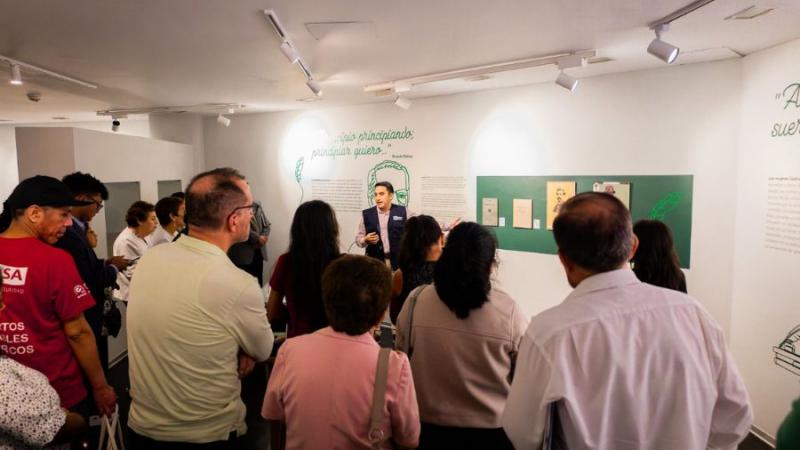 BNP invita a visitar la exposición “Letras peruanas. Un recorrido por nuestro patrimonio”