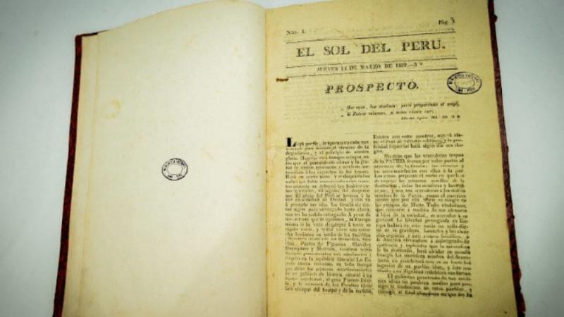 Hemerográficas “El Sol del Perú” y “La Abeja Republicana” son declarados Patrimonio Cultural de la Nación