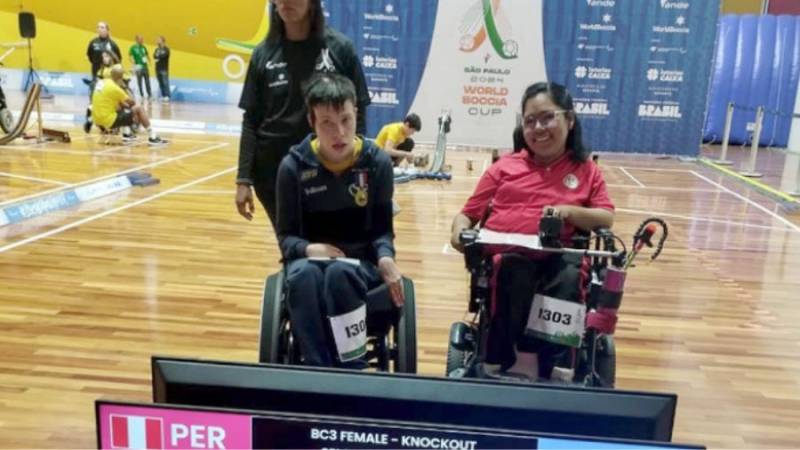 Boccia: Niurka Callupe se proclama bicampeona de la Copa del Mundo