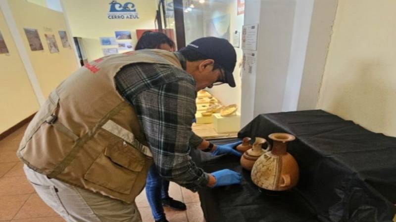 Bienes arqueológicos resguardados por el Ministerio de Cultura