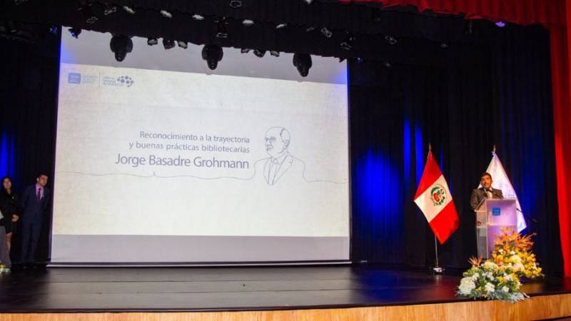 Biblioteca Nacional del Perú anuncia reconocimiento Jorge Basadre Grohmann