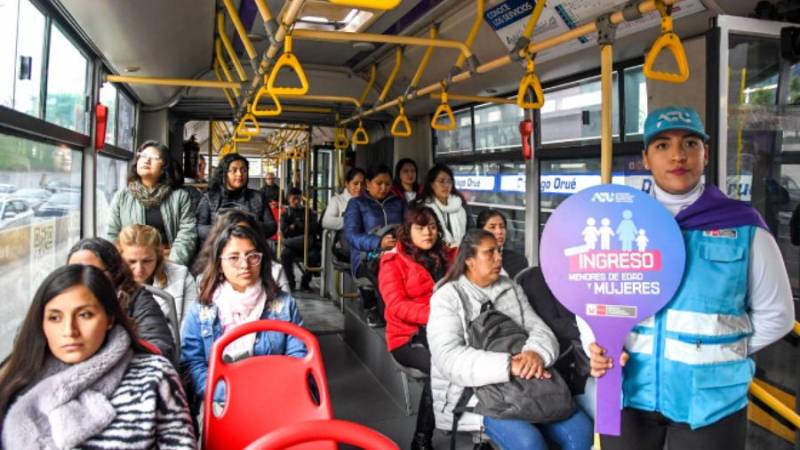 Campaña 'Ponle freno al acoso' llega a Lima Norte