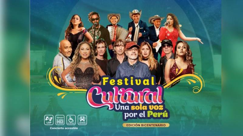 Festival Cultural “Una sola voz por el Perú” edición Bicentenario