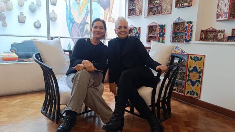 Patricia del Rio y Denise Arregui