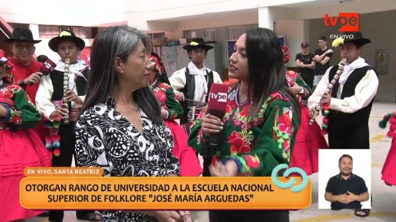 Escuela Nacional de Folklore José María Arguedas es reconocida como universidad