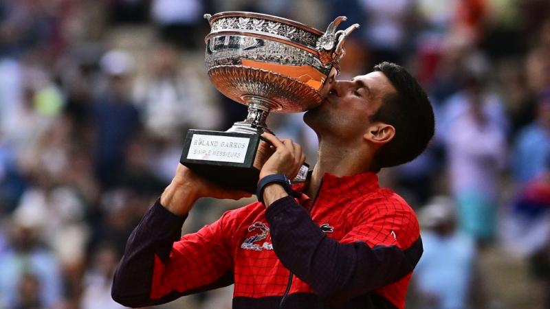 Novak Djokovic Roland Garros Grand Slam 