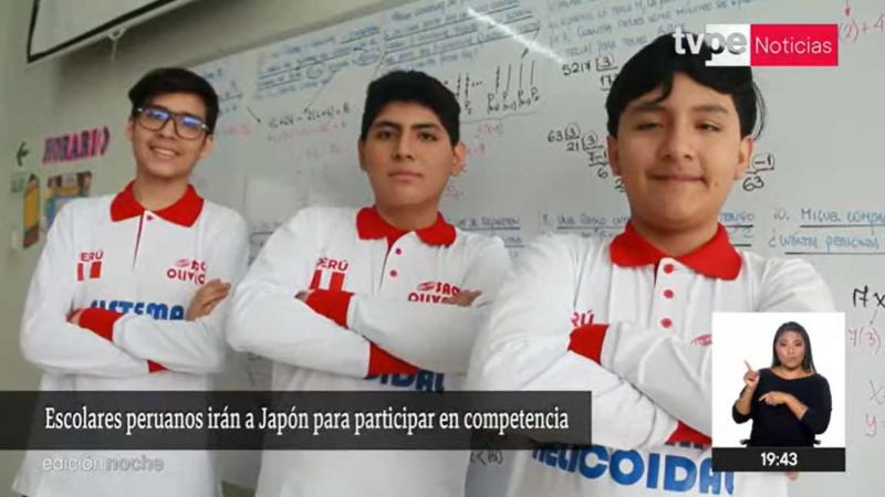 Olimpiada Mundial de Matemática: escolares peruanos buscarán triunfar en Japón