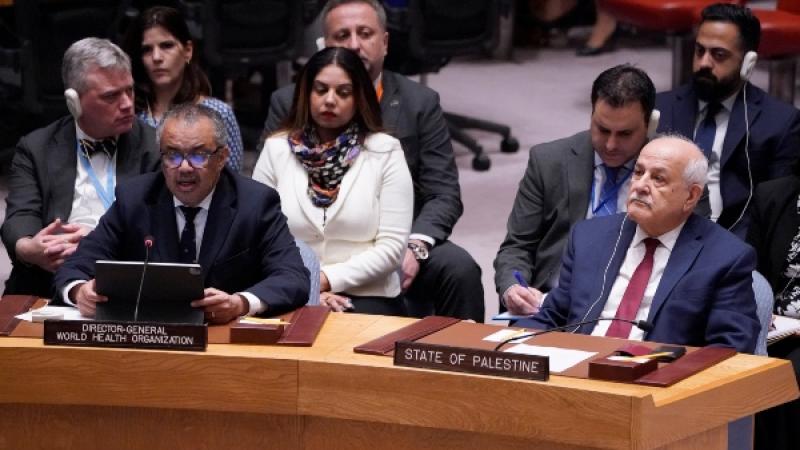 ONU OMS Franja de Gaza Tedros Adhanom Ghebreyesus