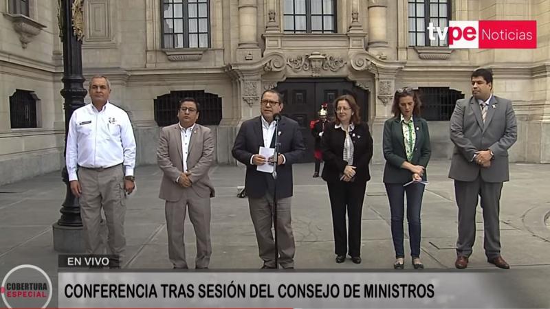 Alberto Otárola sobre manifestaciones: “es una situación que estaba prevista”