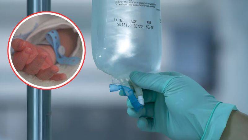 Padres denuncian que suero defectuoso habría causado la muerte de su niña