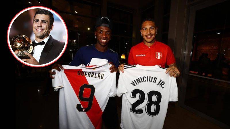Paolo Guerrero se pronunció tras segundo lugar de Vinícius en Balón de Oro