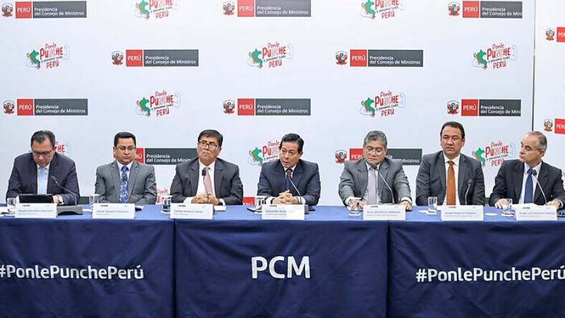 premier arana pcm presidenta dina boluarte ministerio público fiscalía de la nación minería ilegal