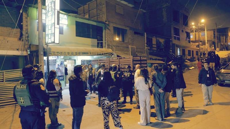 villa María del Triunfo PCM pirotécnicos sucamec Lima Sur