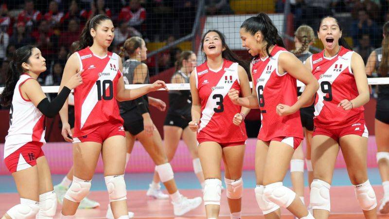 Perú venció tres a cero a Canadá en el Mundial de Vóley Sub 17 Lima 2024