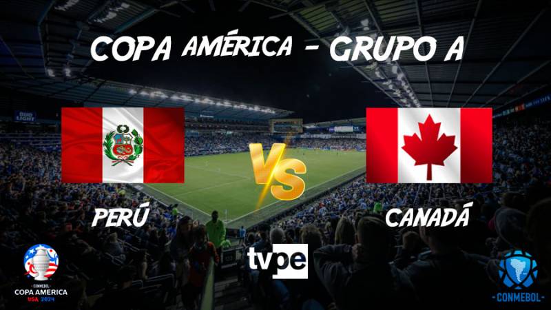 Copa América: Perú vs. Canadá