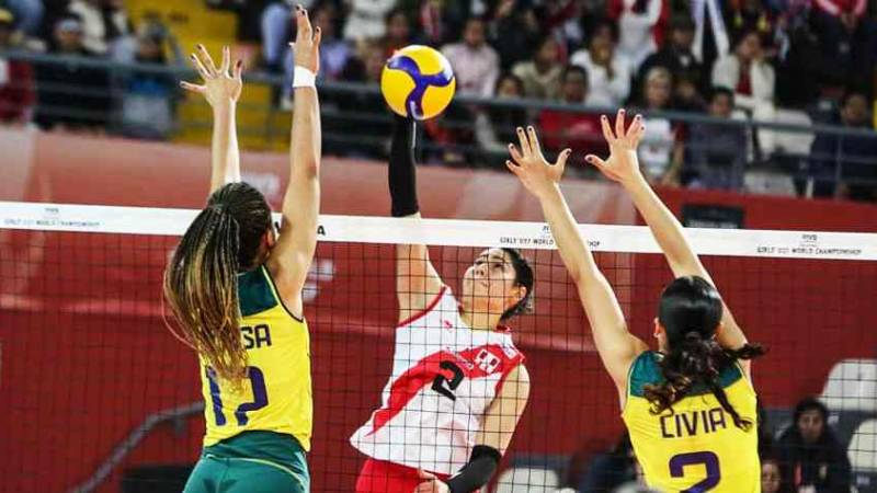 PERU VS BRASIL MUNDIAL VOLEY