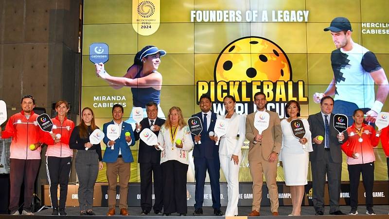 Pickleball Perú videna copa mundial