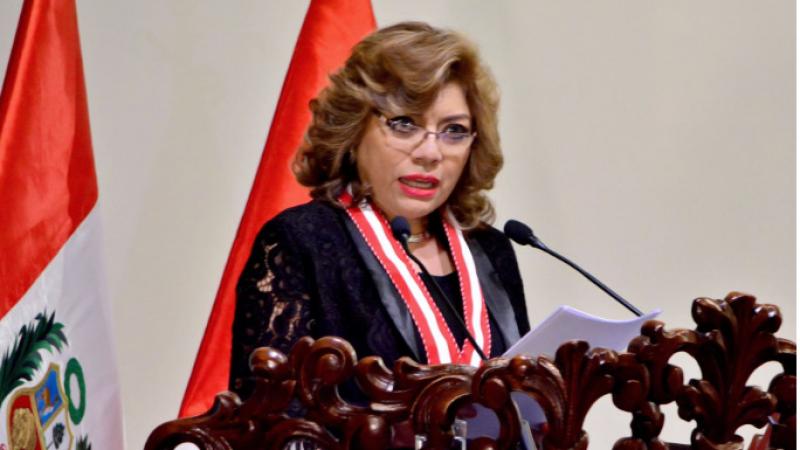 Fiscal de la Nación Zoraida Avalos Congreso de la República
