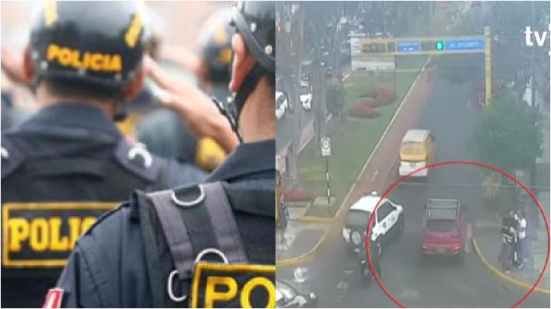 detienen a dos policias