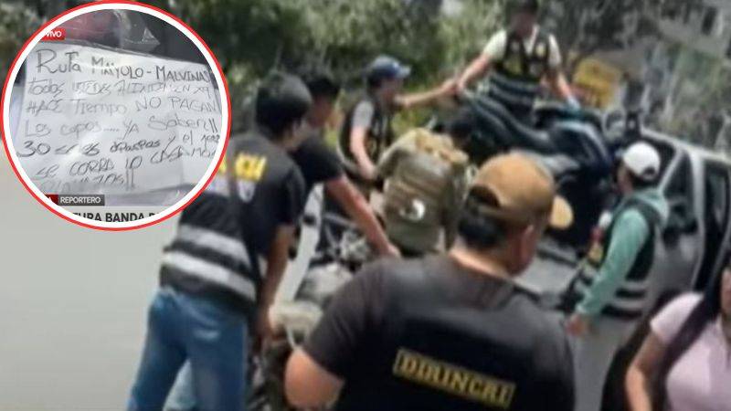 PNP captura a extorsionadores venezolanos en San Martín de Porres