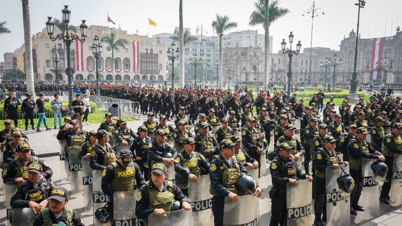 PNP Fiestas Patrias Ministerio del Interior Lima Metropolitana