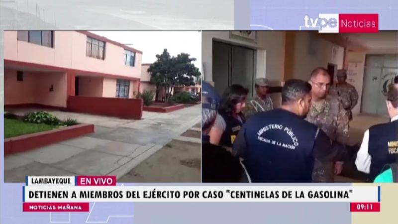 Poder Judicial detención preliminar Ejército 