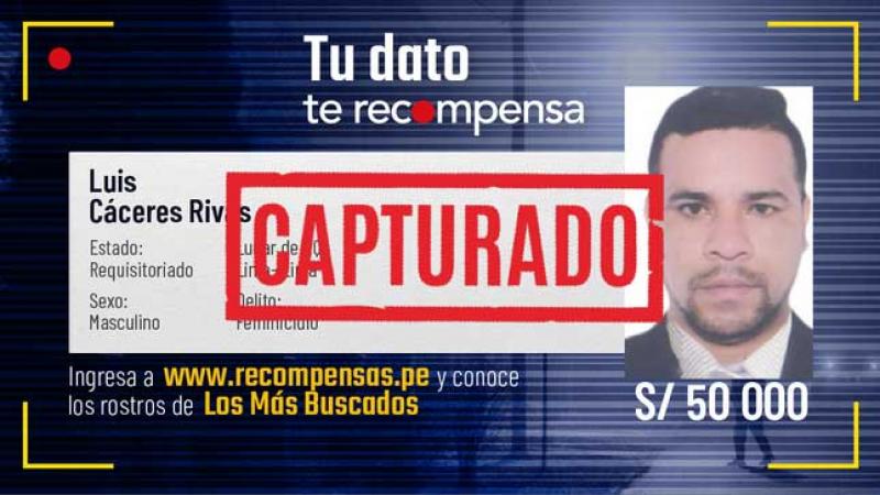 Trujillo: Policía Nacional captura a sujeto acusado de feminicidio