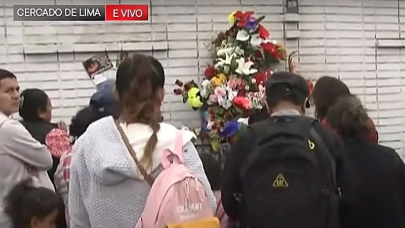 Asistentes también rindieron homenaje a familiares fallecidos en provincia. 