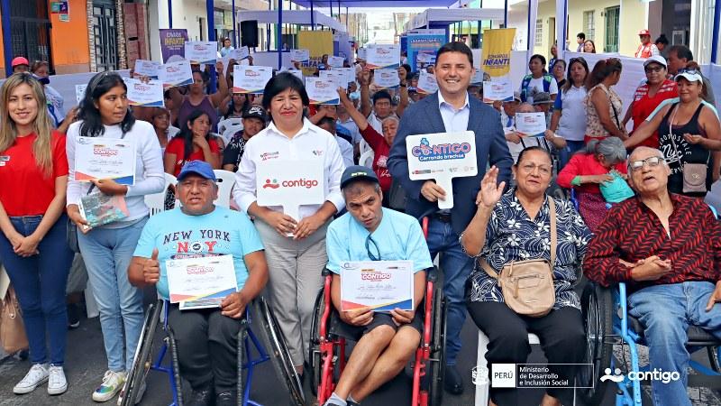 programa contigo discapacidad alcalde carmen de la legua