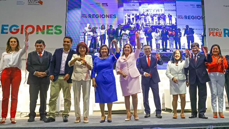 Expo Perú Regiones inversión industria Presidenta Dina Boluarte 