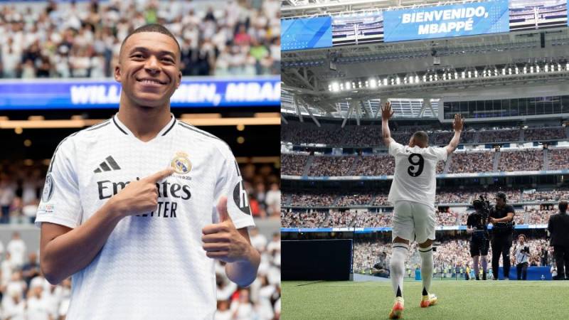 Mbappé es el nuevo jugador del Real Madrid