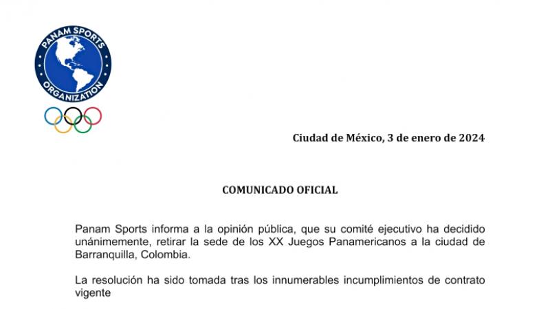 Colombia chile juegos panamericanos sede 