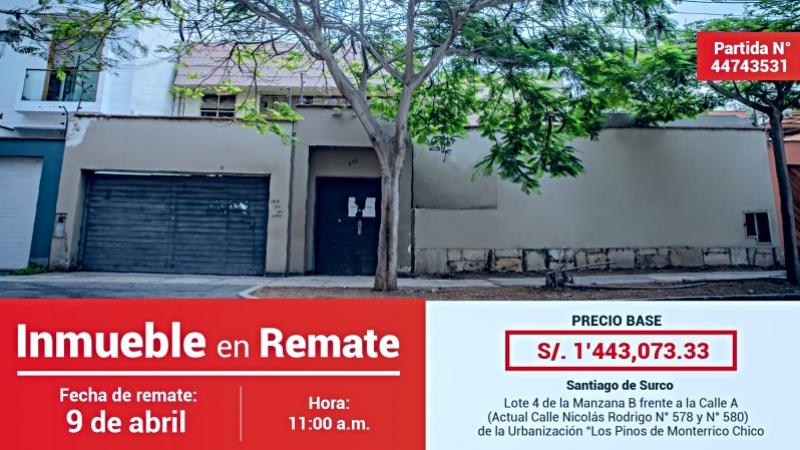 procuradoría remate inmueble