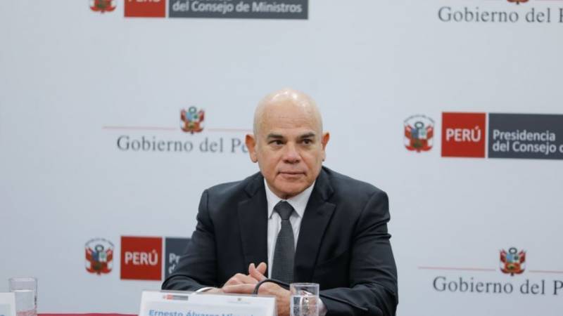 Premier Ernesto Álvarez reinfo pcm minería ilegal