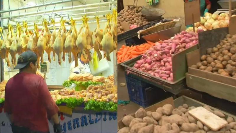 Precios precio del pollo cebolla limón alimentos mercado Mercado de Caquetá