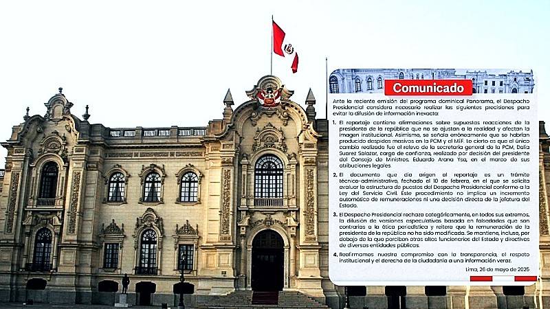 presidencia ejecutivo dina boluarte
