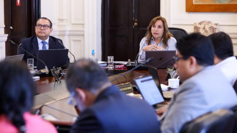 Presidencia Dina Boluarte Consejo de Ministros PCM