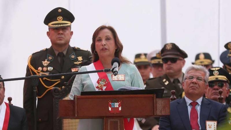 Presidenta Boluarte  operación Chavín de Huántar