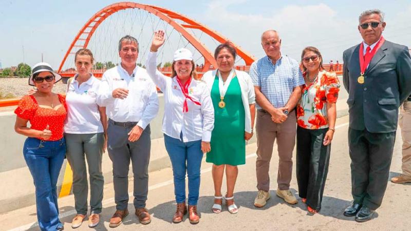 Presidenta Dina Boluarte Puente Chamorro en Ica