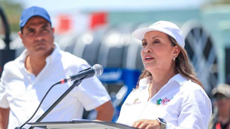 Presidenta Dina Boluarte fenómeno de El Niño