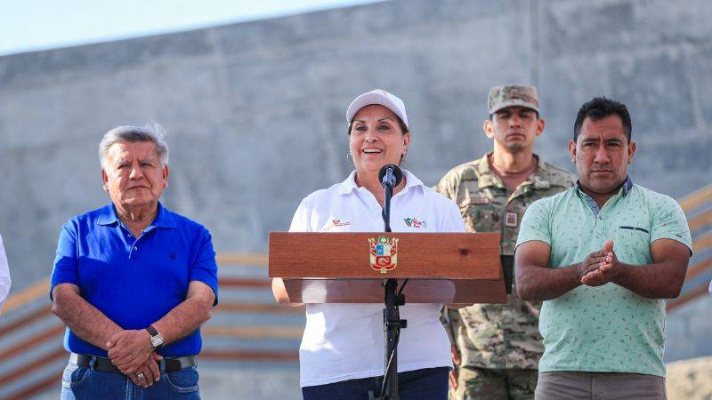 Presidenta Dina Boluarte critica la falta de culpables en los casos de Odebrecht y Club de la Construcción