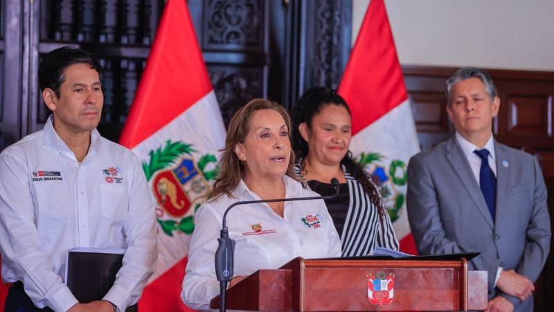 Presidenta Dina Boluarte