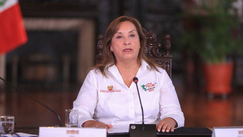 Presidenta Dina Boluarte