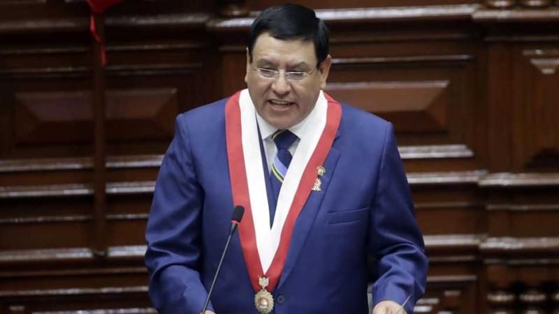 Presidente del Congreso Alejandro Soto