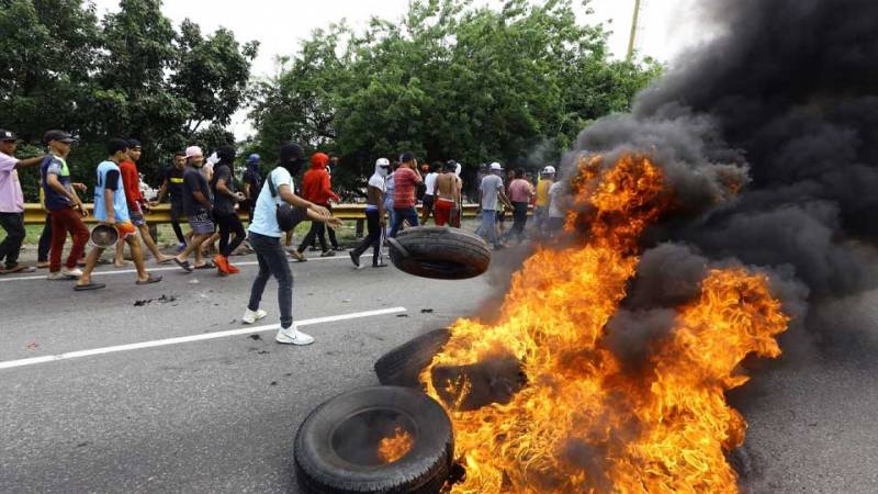 protestas en Venezuela